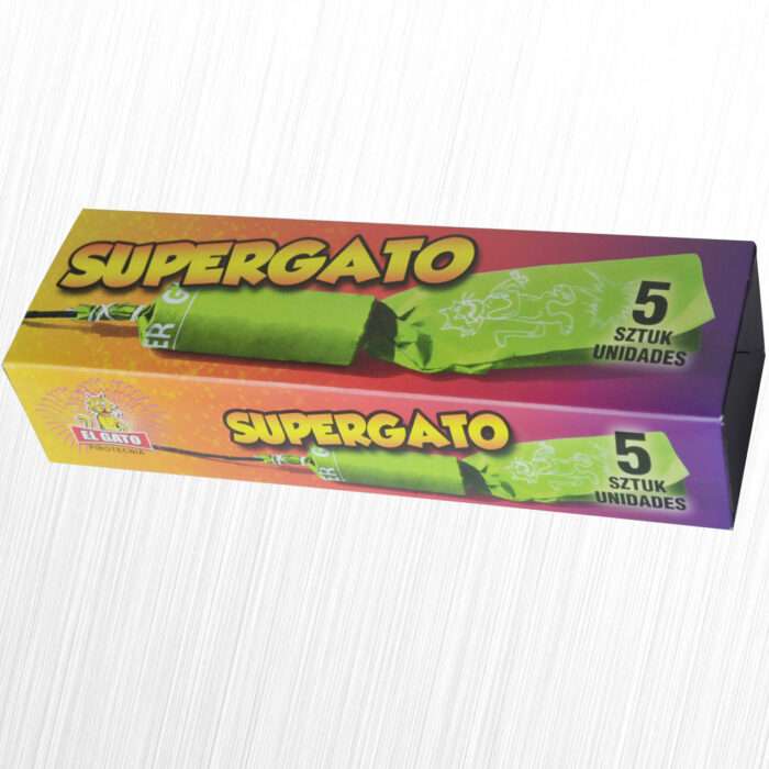 Petardy błyskowe SUPERGATO -1400014 El Gato/Jorge 5 sztuk