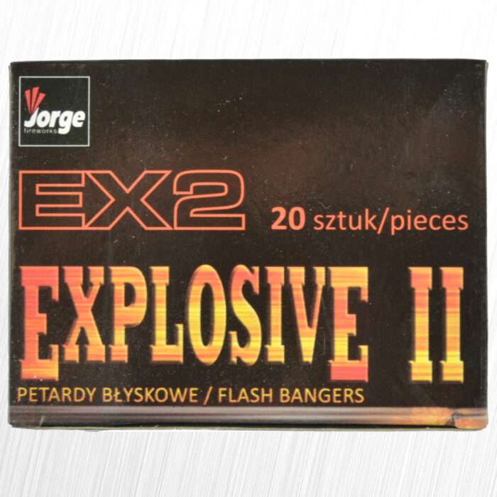 Petardy hukowe EXPLOSIVE II - EX2 Jorge 20 sztuk
