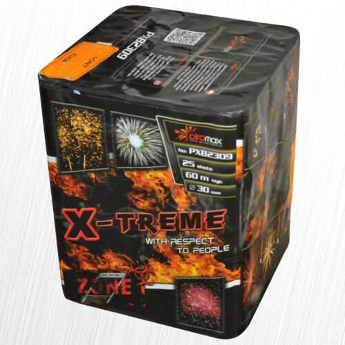 Bateria X-TREME 25 strzałów PXB2309 Piromax