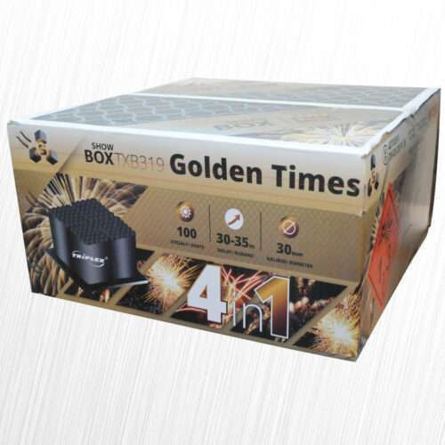 Zestaw pokazowy GOLDEN TIMES 100 strzałów TXB319 Triplex