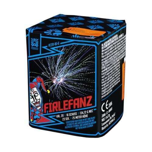 Bateria FIRLEFANZ 16 strzałów - AC20-16-6 Argento by Funke