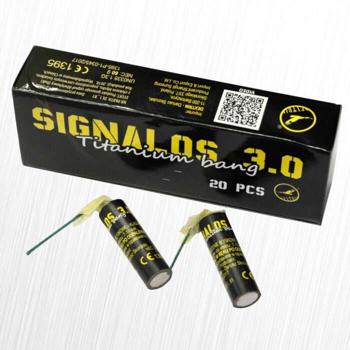 Emitery Dźwięku Signalos 3.0 Titanium Bang DP2 DCR01 Dextrin 20 sztuk