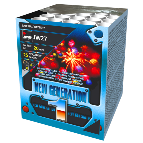 Bateria NEW GENERATION 1 - 25 strzałów JW27 Jorge