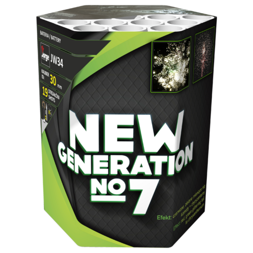 Bateria NEW GENERATION 7 - 19 strzałów JW34 Jorge