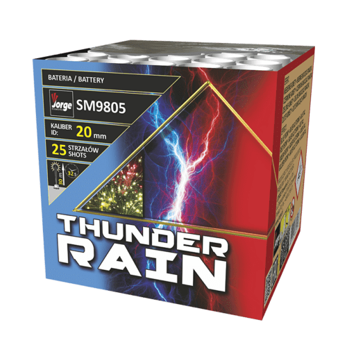 Bateria THUNDER RAIN 25 strzałów SM9805 Jorge