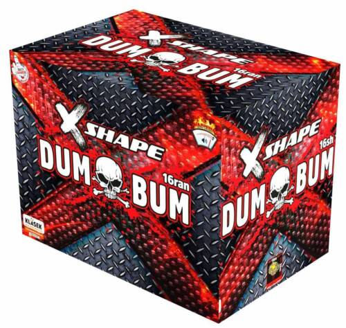 Bateria DUM BUM X SHAPE 16 strzałów CX1620D Klasek
