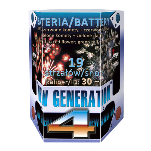 Bateria NEW GENERATION 4 - 19 strzałów JW30 Jorge