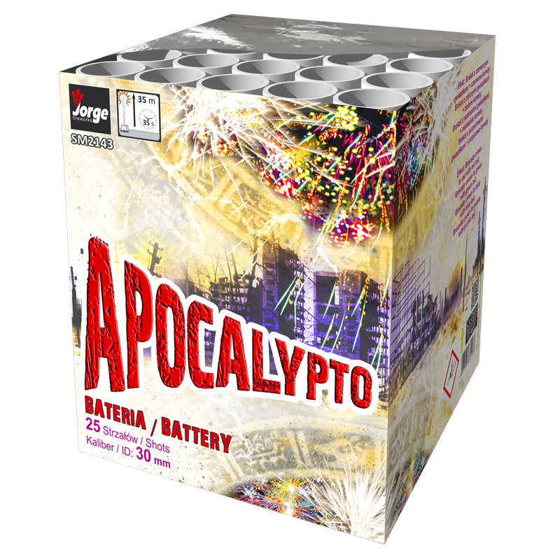 Bateria APOCALYPTO 25 strzałów SM2143 Jorge