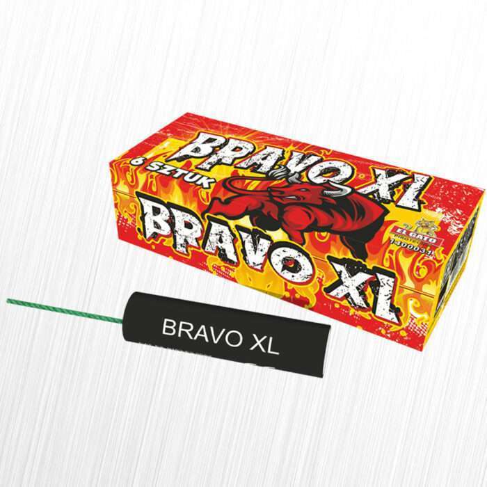 Petardy hukowe BRAVO XL - 1400031 Jorge 6 sztuk