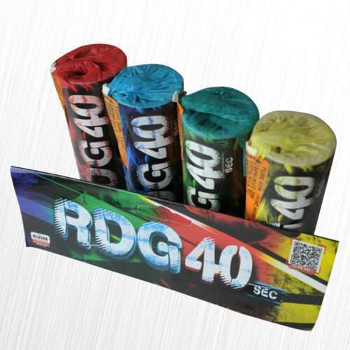 Świece dymne RDG40 - D2C(1) mix kolorów Klasek