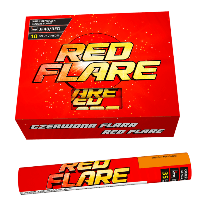 Flary świetlne YELLOW FLARE - JF48 10/10 - 10 sztuk Jorge
