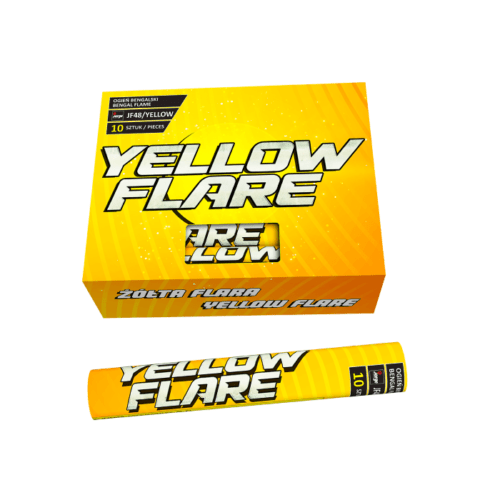 Flary świetlne YELLOW FLARE - JF48 10/10 - 10 sztuk Jorge