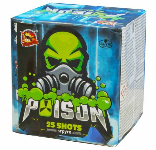 Bateria POISON 25 strzałów - CL4822A SRPYRO 2520MIX