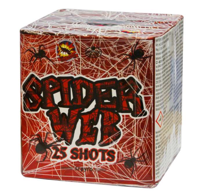 Bateria SPIDER WEB 25 strzałów - CLE4028 SRPYRO 2520MIX