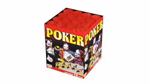 Bateria POKER 16 strzałów C1625P Klasek