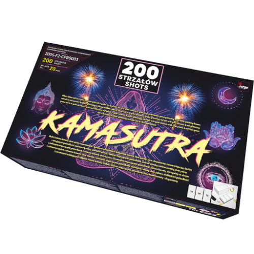Bateria KAMASUTRA 200 strzałów 200S-F2-CPB9003 Jorge