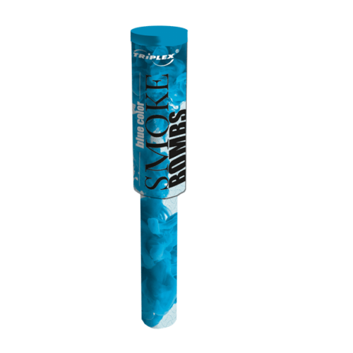 Świeca dymna SMOKE BOMBS - TXF543-2 niebieska Triplex - 1 sztuka