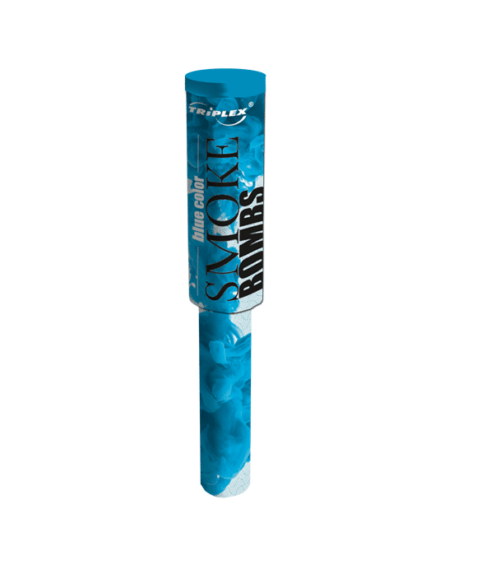 Świeca dymna SMOKE BOMBS - TXF543-2 niebieska Triplex - 1 sztuka