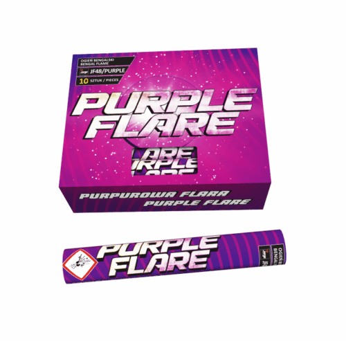 Flary świetlne PURPLE FLARE - JF48 10/10 - 10 sztuk Jorge