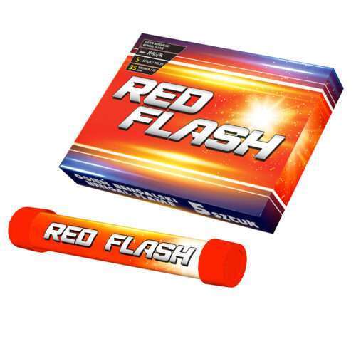 Ognie bengalskie czerwone RED FLASH - JF60/R Jorge 5 sztuk