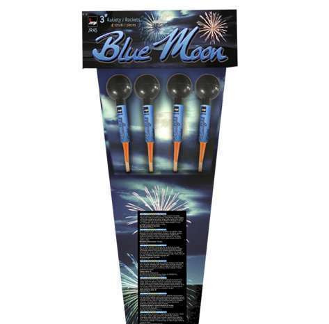 Zestaw rakiet BLUE MOON - JR45 Jorge