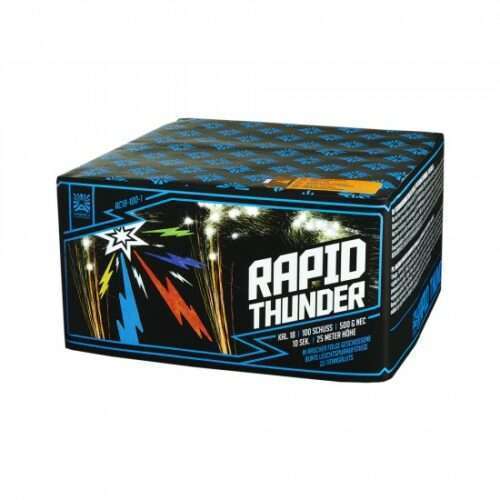 Bateria RAPID THUNDER 100 strzałów - AC18-100-1 Argento / Funke