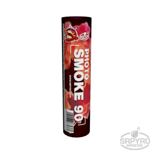 Świeca dymna czerwona PHOTO SMOKE - CLE7038R SRPYRO 1 sztuka