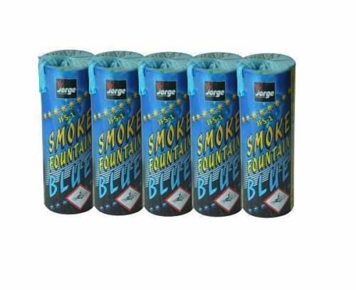 Świece dymne SMOKE FOUNTAIN BLUE JFS-1 - 5 sztuk Jorge