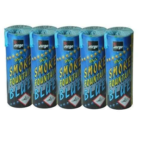 Świece dymne SMOKE FOUNTAIN BLUE JFS-1 - 5 sztuk Jorge