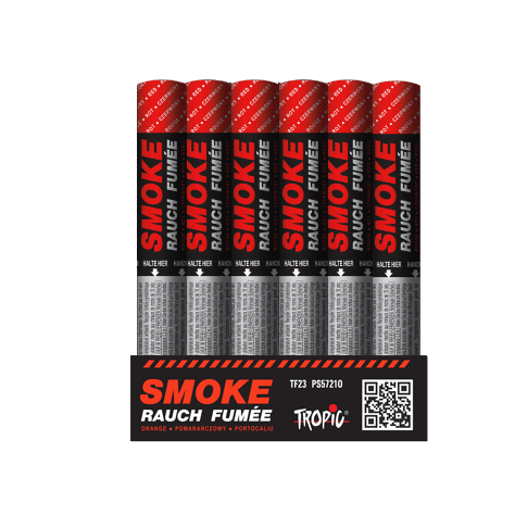 Dymy ręczne SMOKE czerwone - TF23 Tropic 6 sztuk