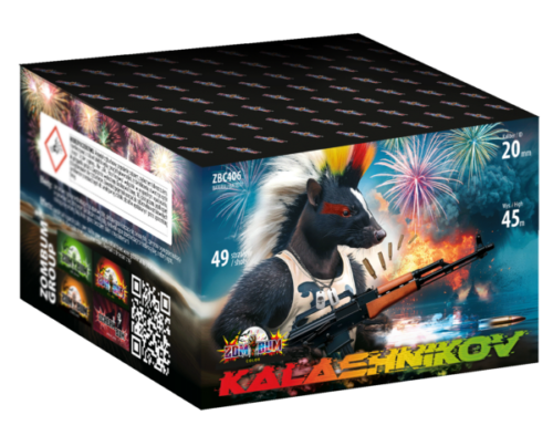 Bateria KALASHNIKOV Color Bum 49 strzałów - ZBC406 ZomBum