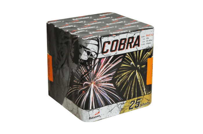 Bateria COBRA 25 strzałów RKC105 Rakietowo