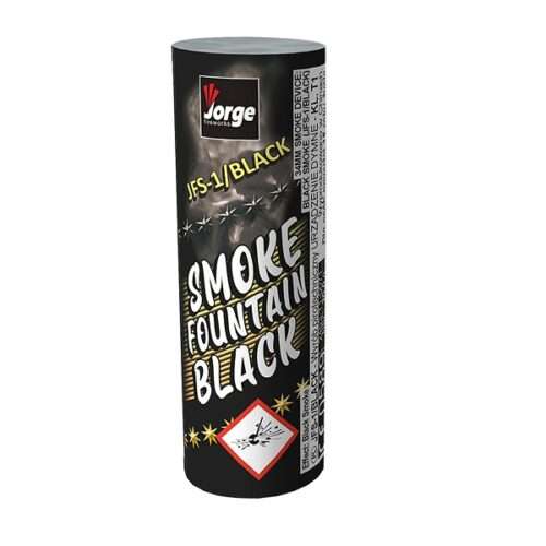 Świeca dymna czarna SMOKE FOUNTAIN BLACK JFS-1 - 1 sztuka Jorge