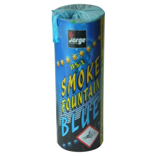 Świeca dymna niebieska SMOKE FOUNTAIN BLUE JFS-1 - 1 sztuka Jorge
