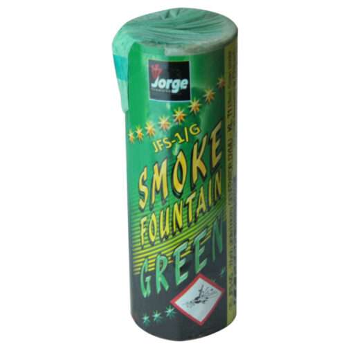 Świeca dymna zielona SMOKE FOUNTAIN GREEN JFS-1 - 1 sztuka Jorge