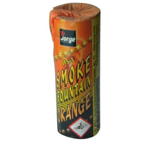 Świeca dymna pomarańczowa SMOKE FOUNTAIN ORANGE JFS-1 - 1 sztuka Jorge