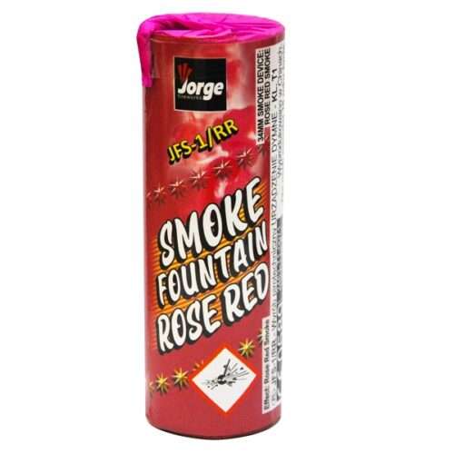 Świeca dymna różowa SMOKE FOUNTAIN ROSE RED JFS-1 - 1 sztuka Jorge