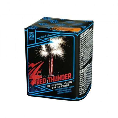Bateria RED THUNDER 16 strzałów - AC20-16-13B Argento