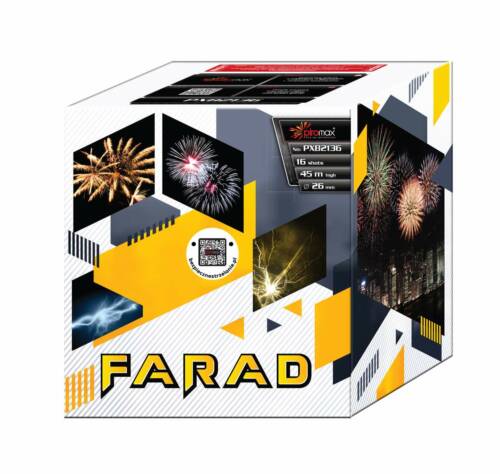 Bateria FARAD  16 strzałów PXB2136 Piromax