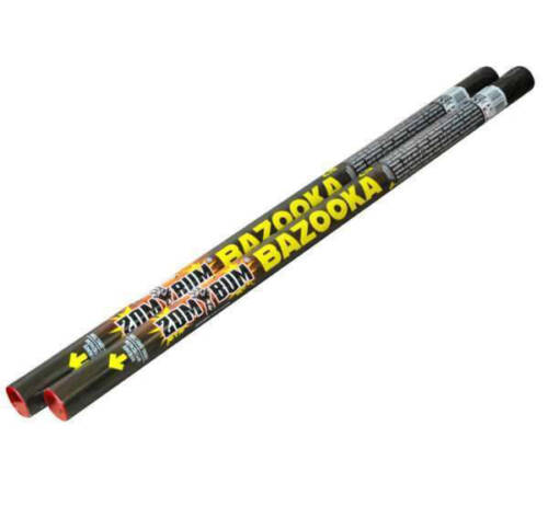 Bazooka trzeszcząca 2.5 Zombie Cracker - ZB363 Zom Bum 2 sztuki