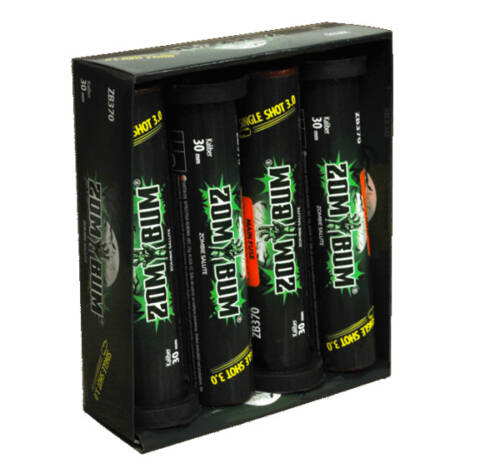 Single Shot 3.0 Zombie Salute - ZB370 Zom Bum 4 sztuki