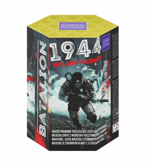 Bateria BATALION 1944 POLISH HEROES 19 strzałów - SL19-03D Gaoo
