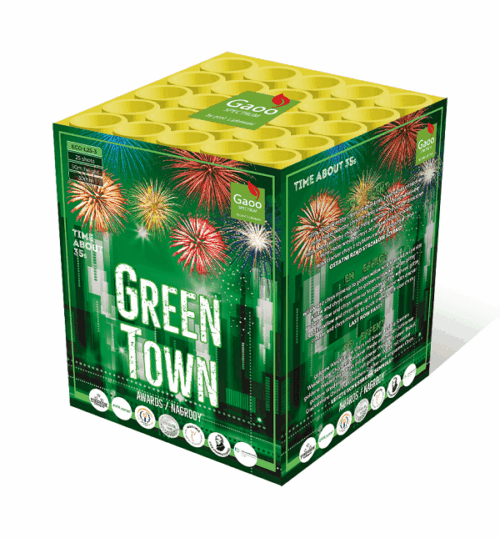 Bateria GREEN TOWN 25 strzałów - ECO-L25-3 Gaoo Spectrum