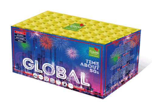 Bateria GLOBAL 50 strzałów - ECO-S50-1 Gaoo Spectrum