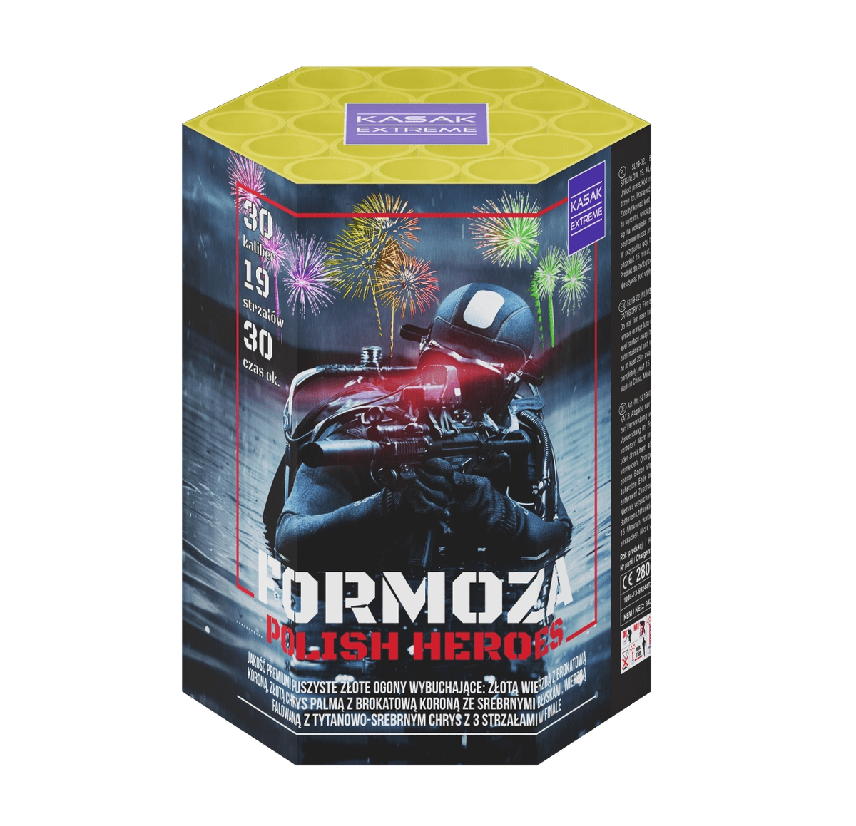 Bateria FORMOZA POLISH HEROES 19 strzałów - SL19-02D Gaoo