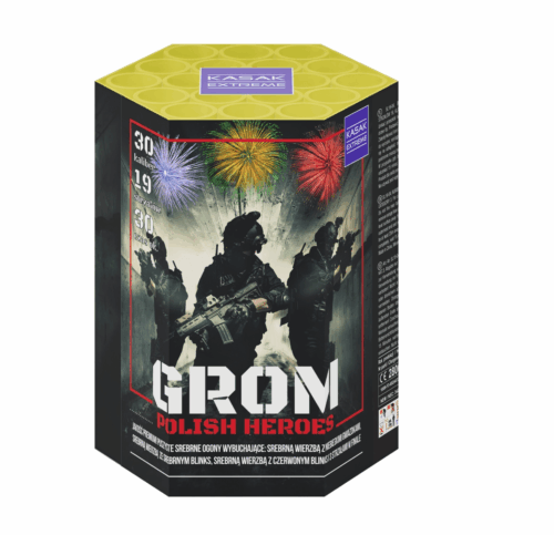 Bateria GROM POLISH HEROES 19 strzałów - SL19-04D Gaoo