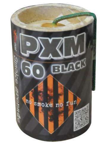 Świeca dymna czarna – PXM60 Piromax 1 sztuka