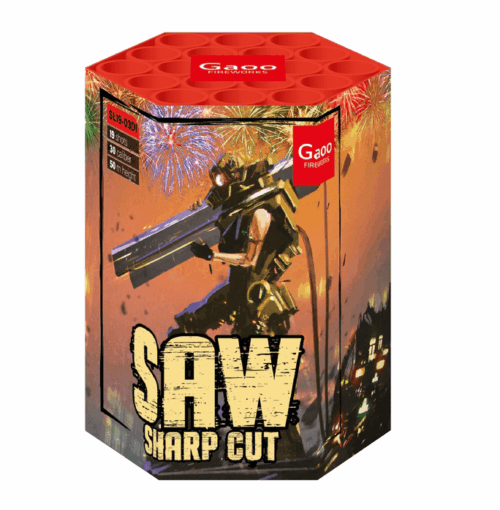 Bateria SAW SHARP CUT / PIŁA 19 strzałów - SL19-03DI Gaoo