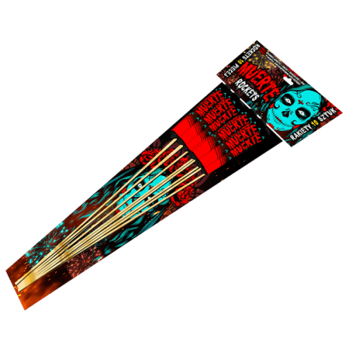 Zestaw rakietek MUERTE ROCKETS - JR102 Jorge 10 sztuk