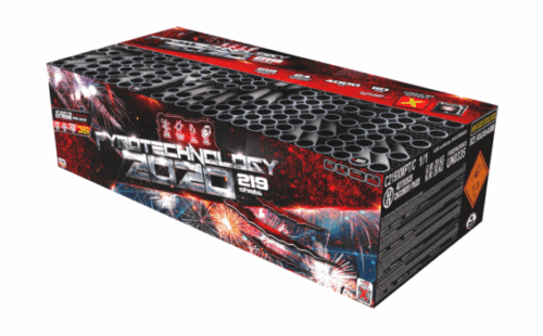 Zestaw pokazowy PYROTECHNOLOGY 2020  219 strzałów - C219XMPT/C  Klasek